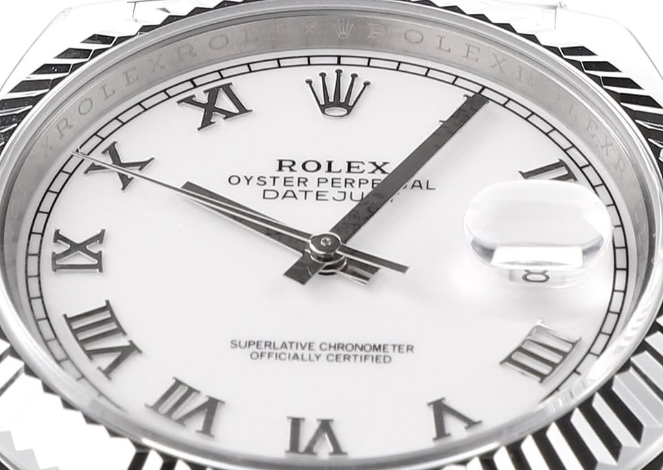[Super Clone] Rolex Datejust 41mm White Dial view 8