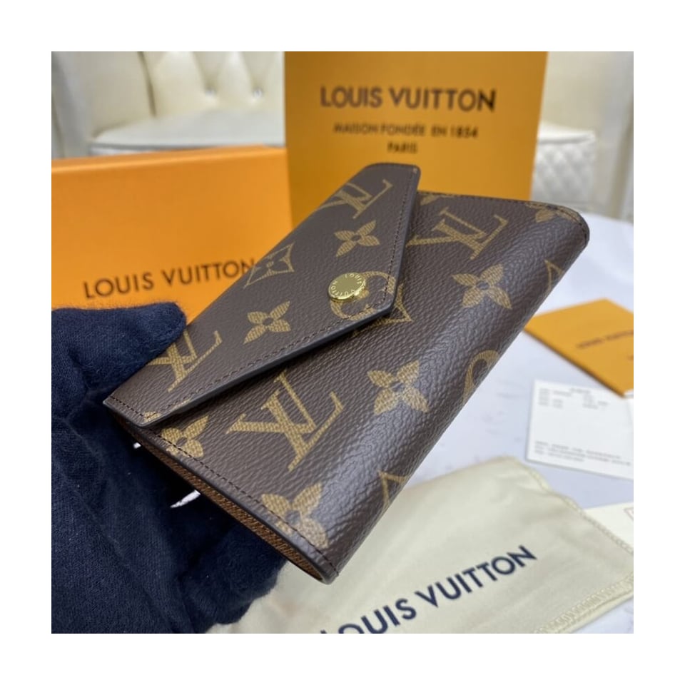 Louis Vuitton Monogram Canvas Victorine Wallet view 6