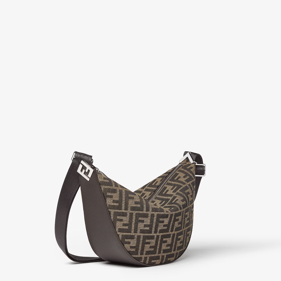 Fendi FF Jacquard Melon Small Brown 24cm, Men’s Bags view 6