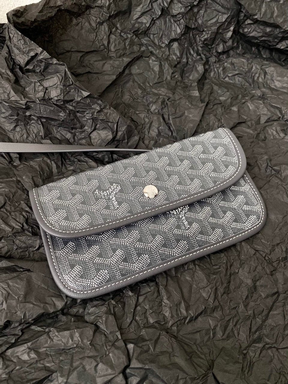 Goyard Saint Louis Gm 40Cm Grey Canvas view 9