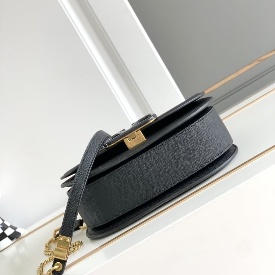 Valentino Vsling Bag In Grained Black 22Cm Wb0M28Djp0No view 5