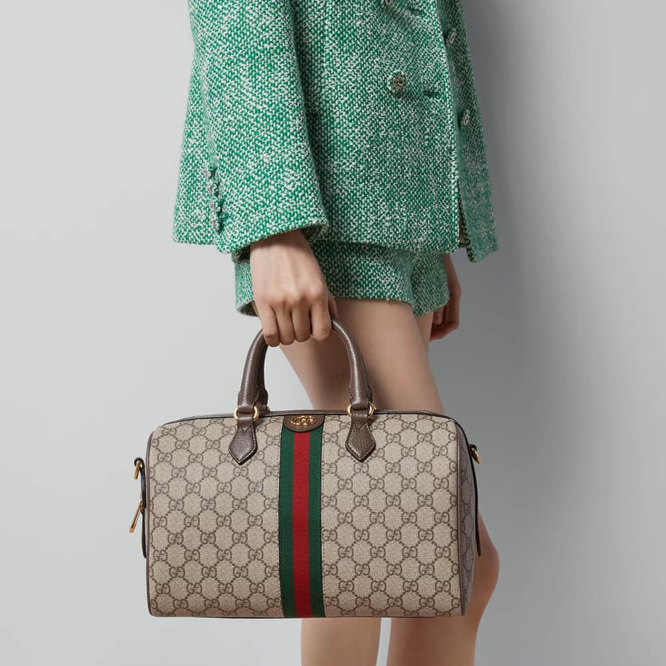 Gucci Ophidia GG Medium Top Handle Bag view 3