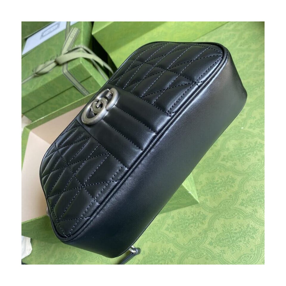 Gucci GG Marmont Small Shoulder Bag Black view 5