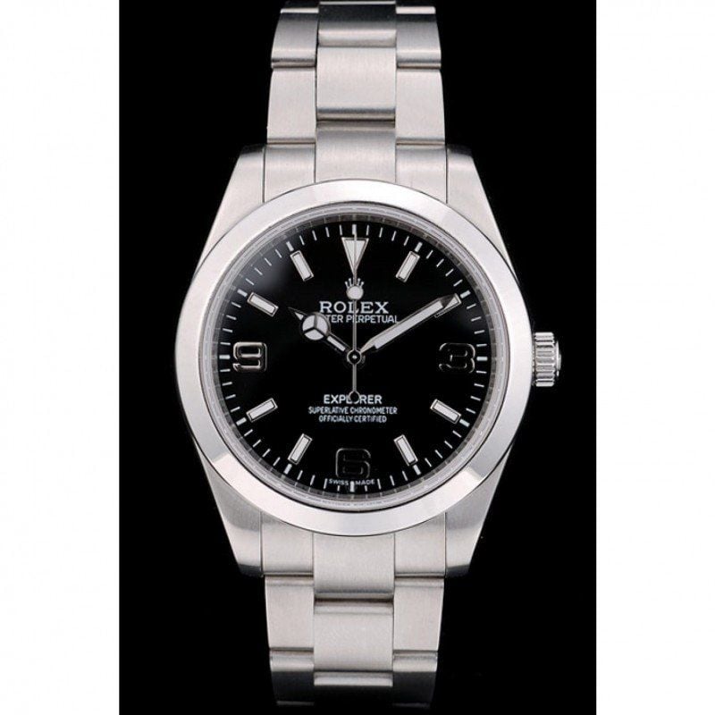 Rolex Explorer 39mm Black Dial 42002 view 3