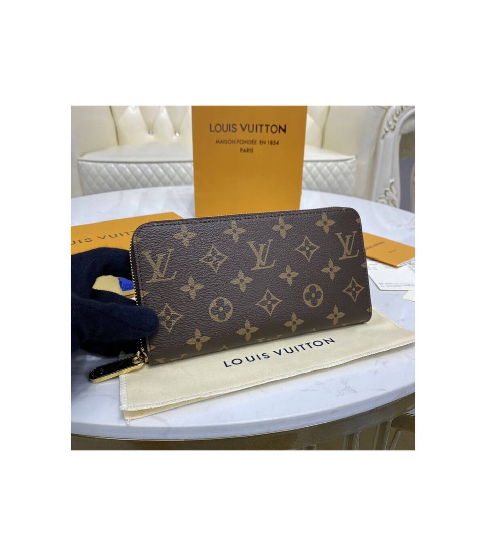 Louis Vuitton Monogram Zippy Wallet Pink view 3