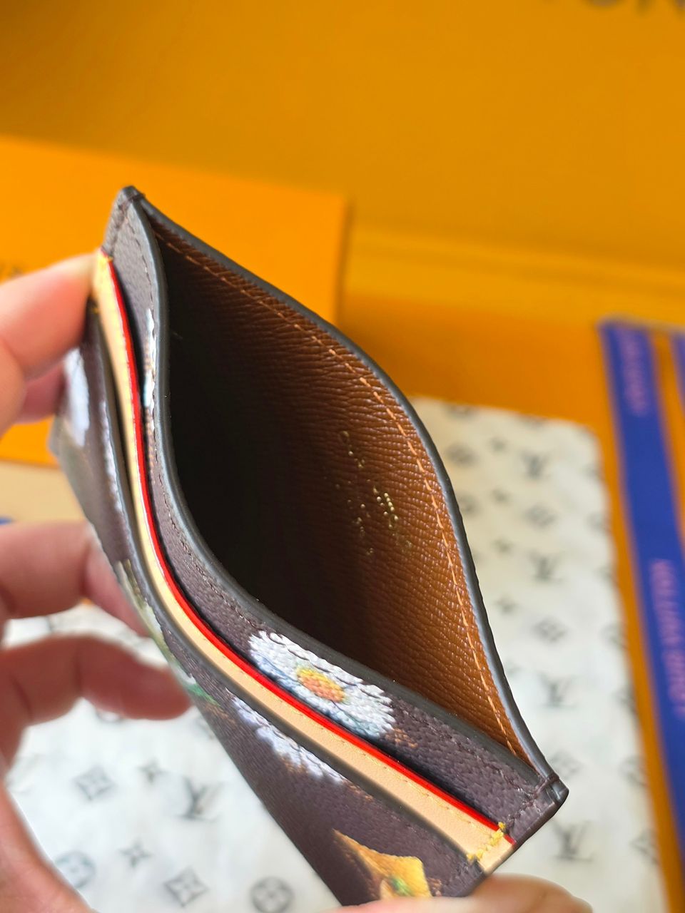 Louis Vuitton Double Card Holder 11cm M27551 view 5