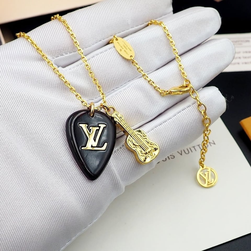 Louis Vuitton Lv Picks Necklace Gold M01865 view 7