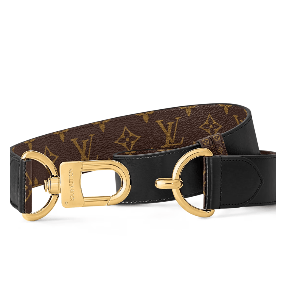 Louis Vuitton LV Oversized Hook 40mm Reversible Men Belt M8430Z view 3
