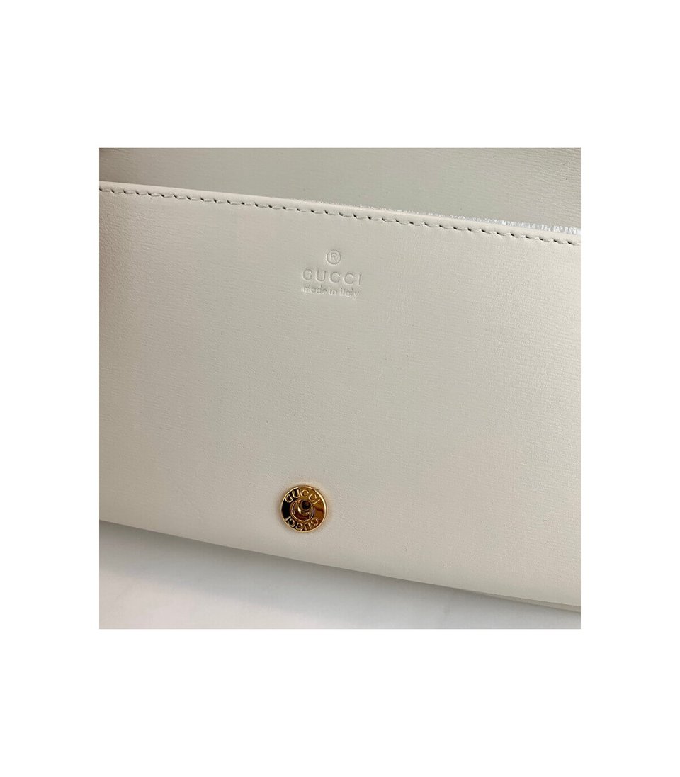 Gucci 1955 Horsebit Wallet With Chain White 19cm view 12