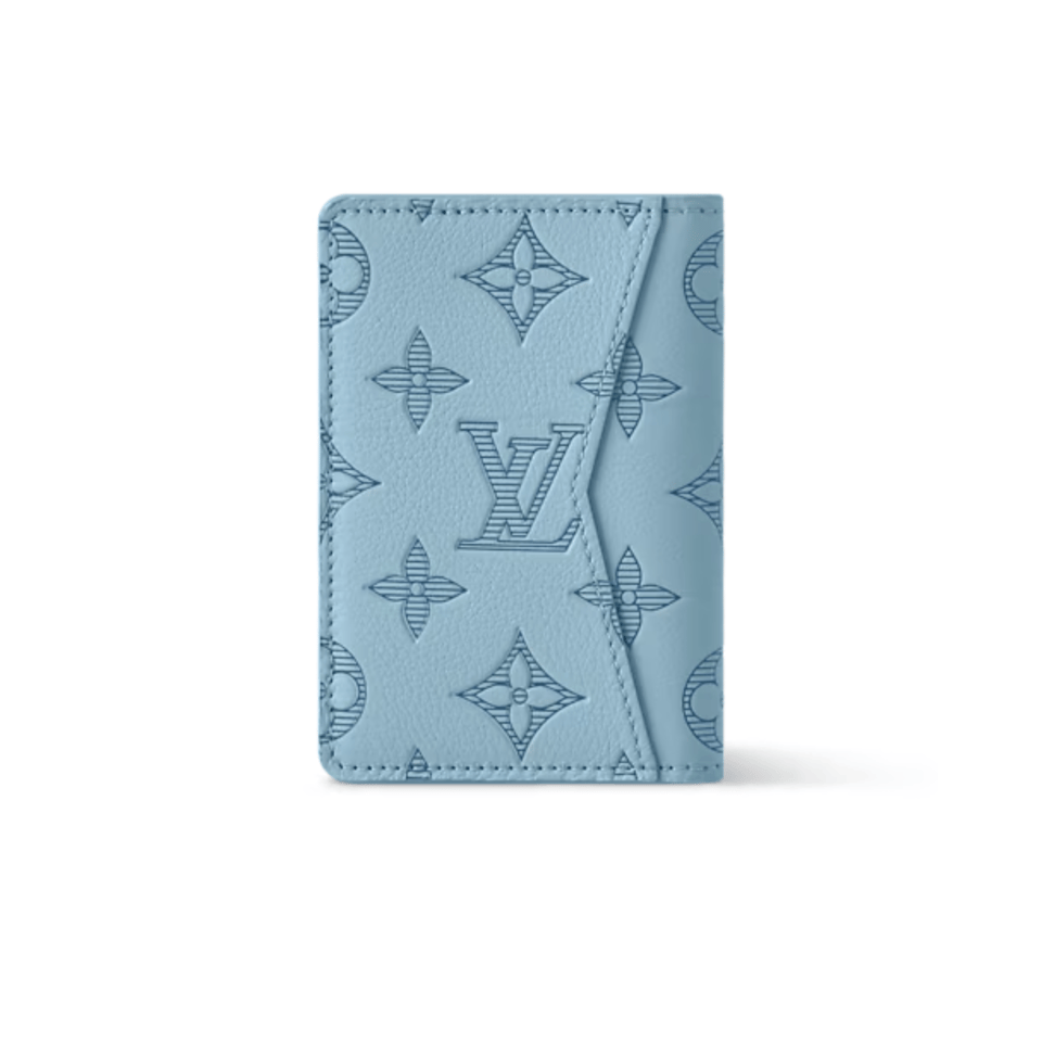 Louis Vuitton Sky Blue Pocket Organizer For Women 8cm M14861 view 5