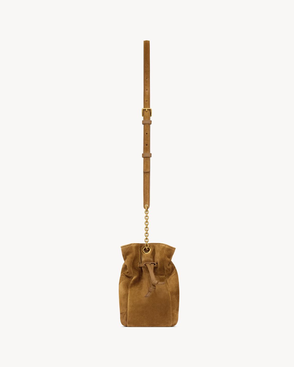 Saint Laurent Jamie Suede Shoulder Bag 26cm/10.2in view 4