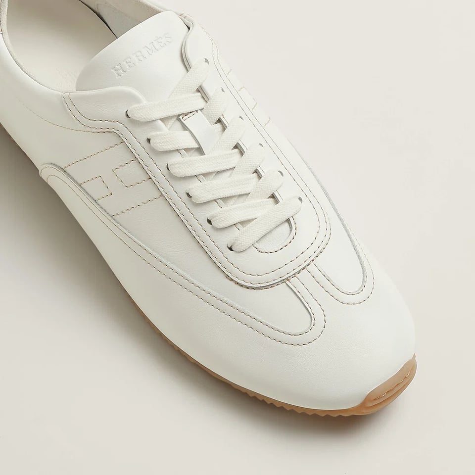 Hermes Master Sneakers Blanc Color Calfskin H261881ZH90390 view 3