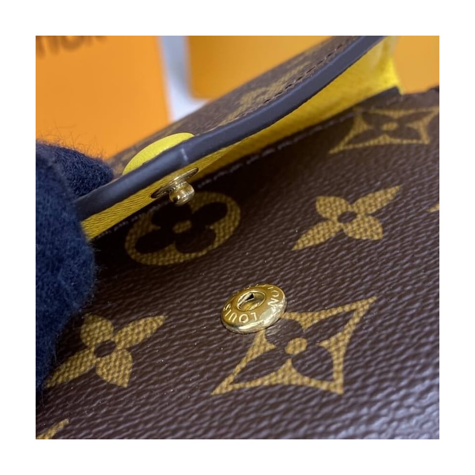 Louis Vuitton Monogram Canvas Victorine Wallet Yellow view 7