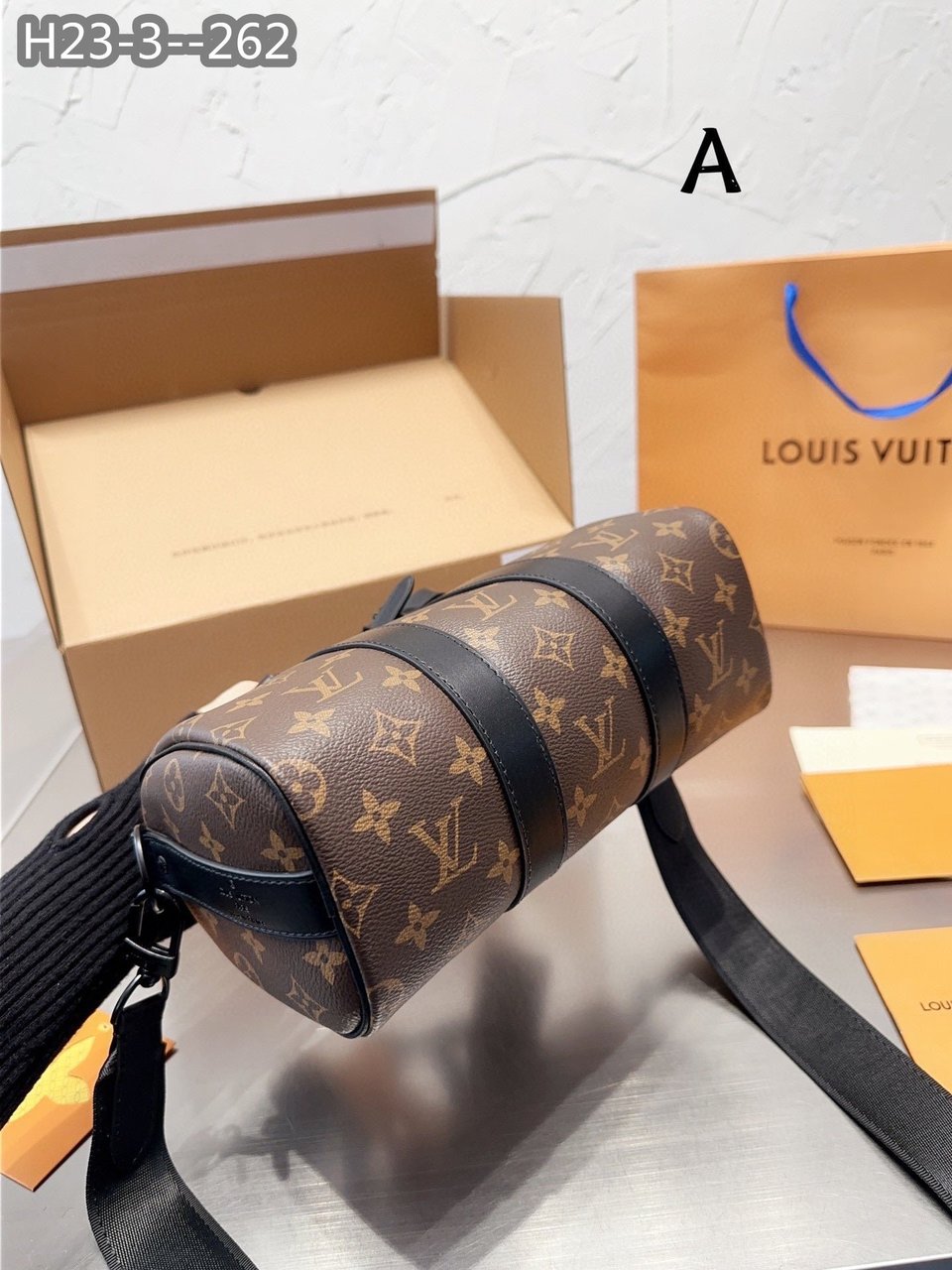 Louis Vuitton Keepall Bandouliere 25 Brown M46271 view 10