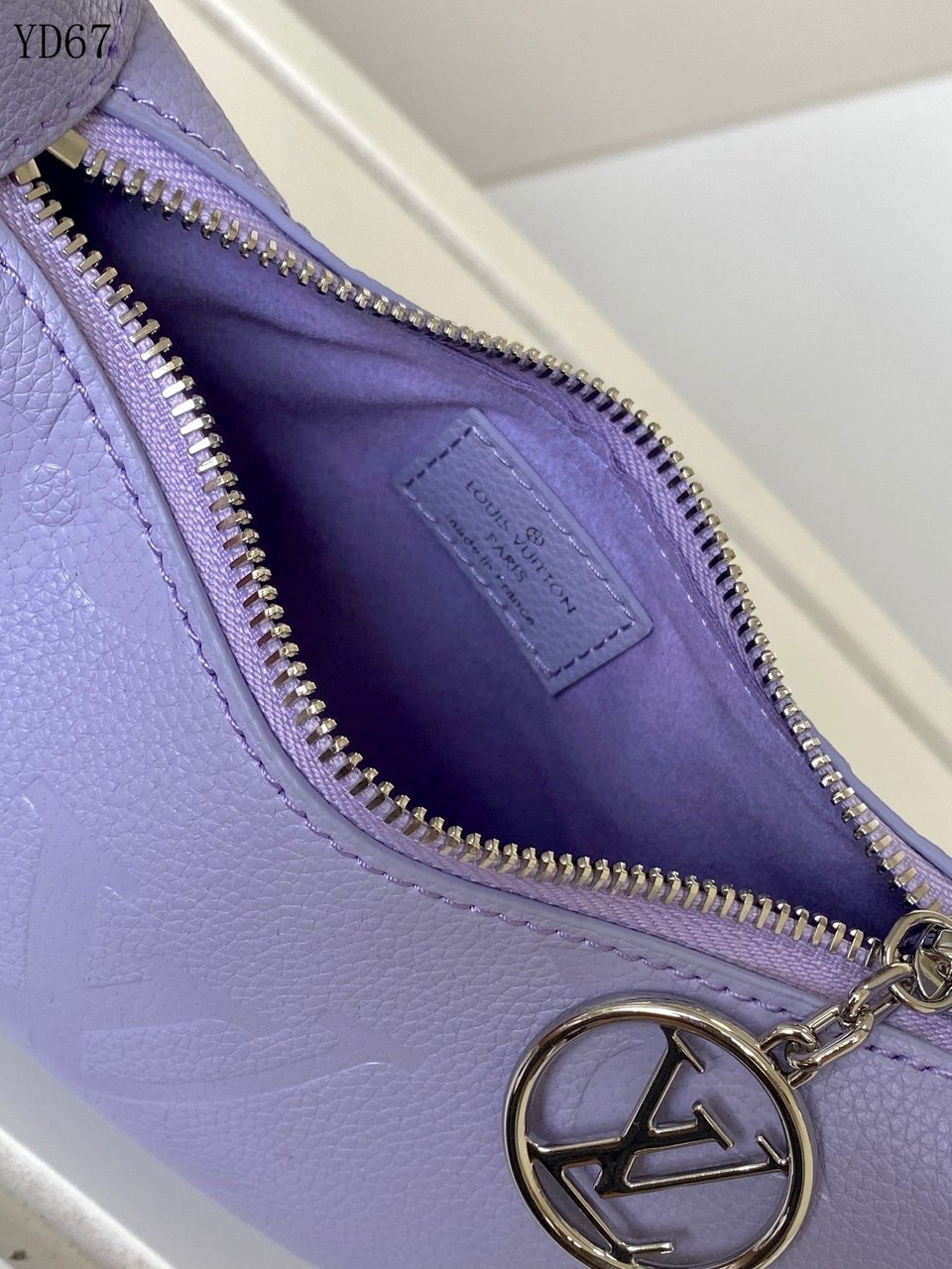 Louis Vuitton Monogram Empreinte Purple Shoulder Bag 20Cm M82391 view 9