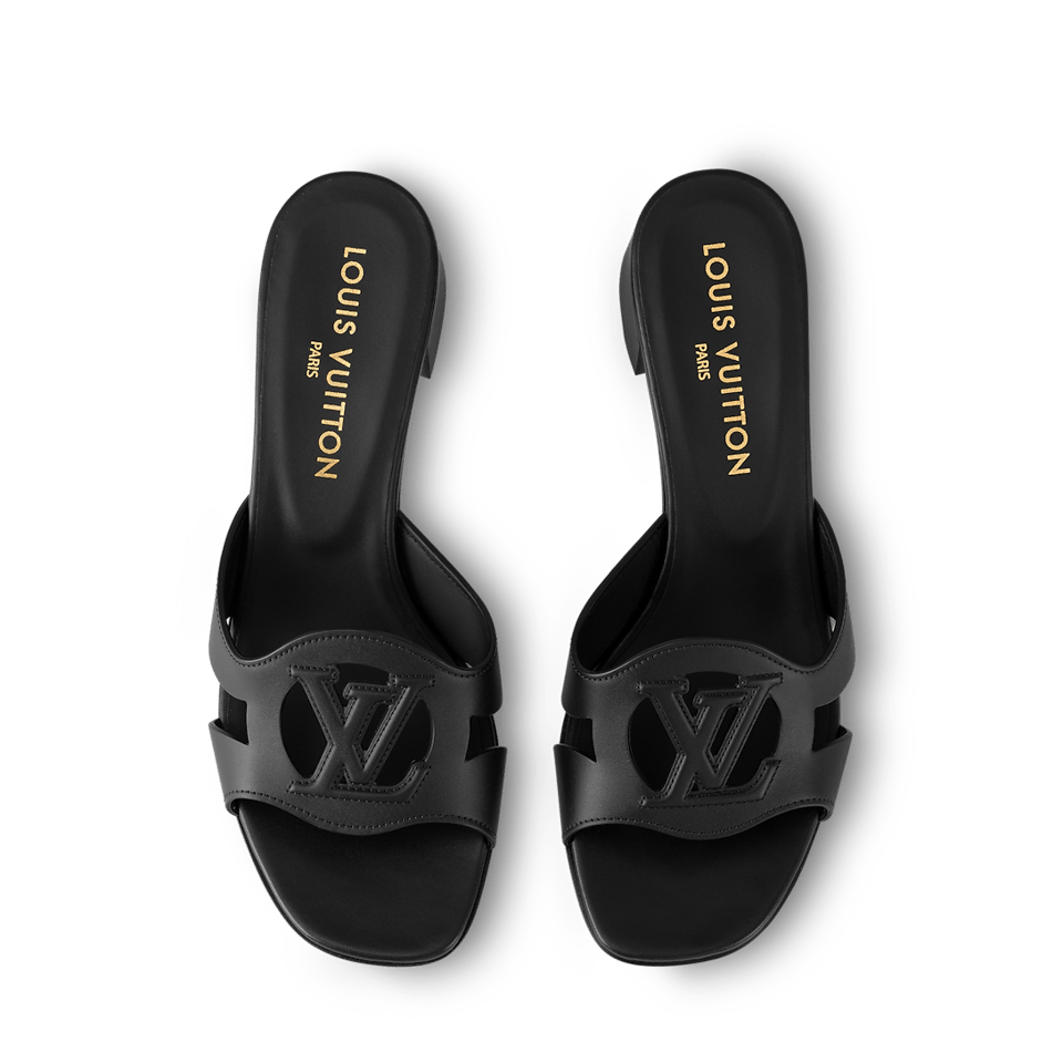 Louis Vuitton Lv Isola Mule Black view 3