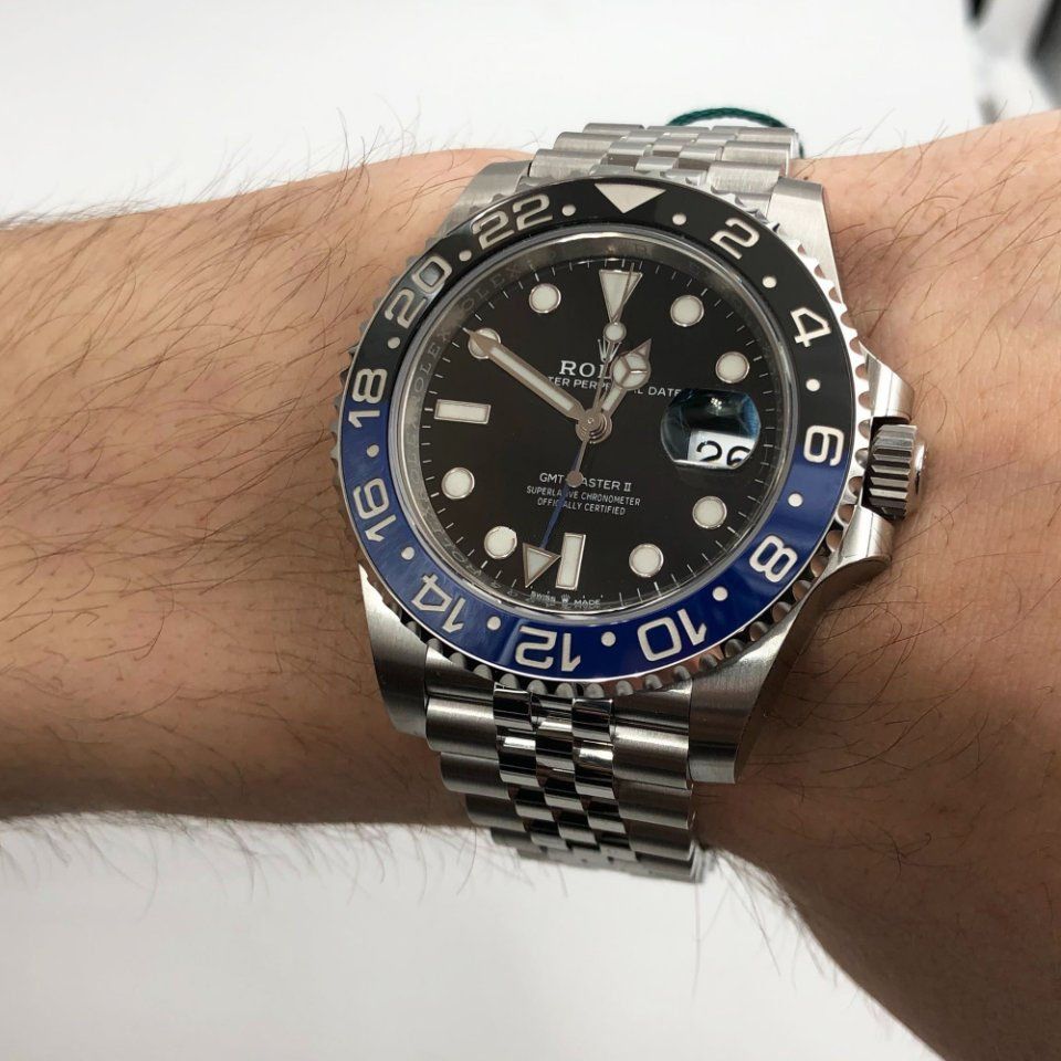 Rolex GMT-Master II Black Dial 126710BLNR “Batgirl” view 7