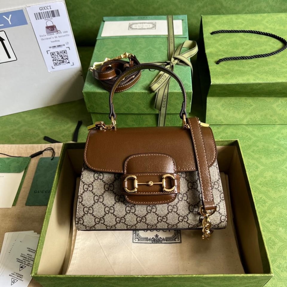 Gucci Horsebit 1955 Top Handle Bag view 4