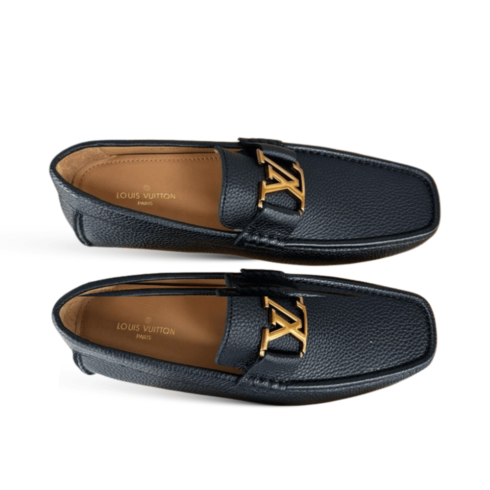 Louis Vuitton LV Monte Carlo Mocassin Black Loafers for Men view 2