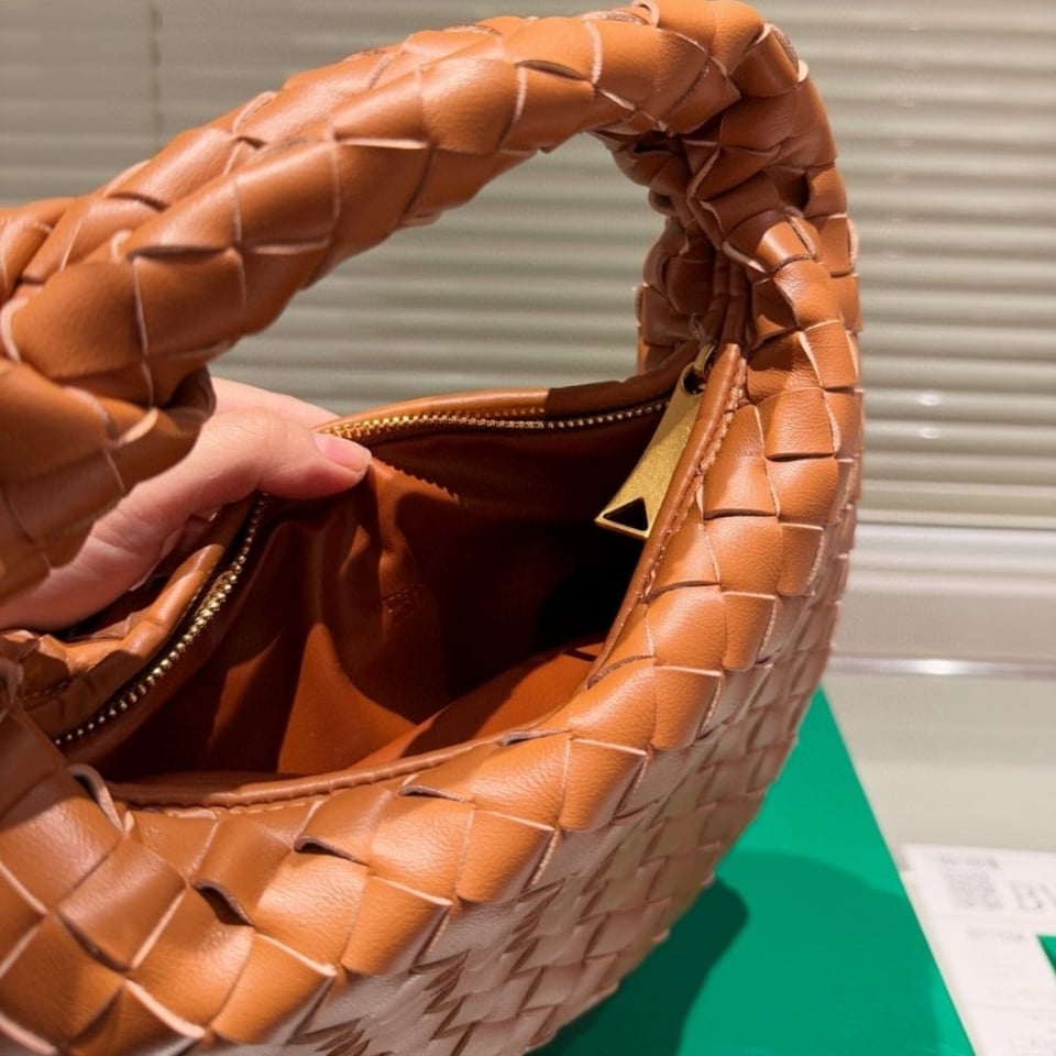 Bottega Veneta Mini Jodie Bag In Caramel 26Cm view 6