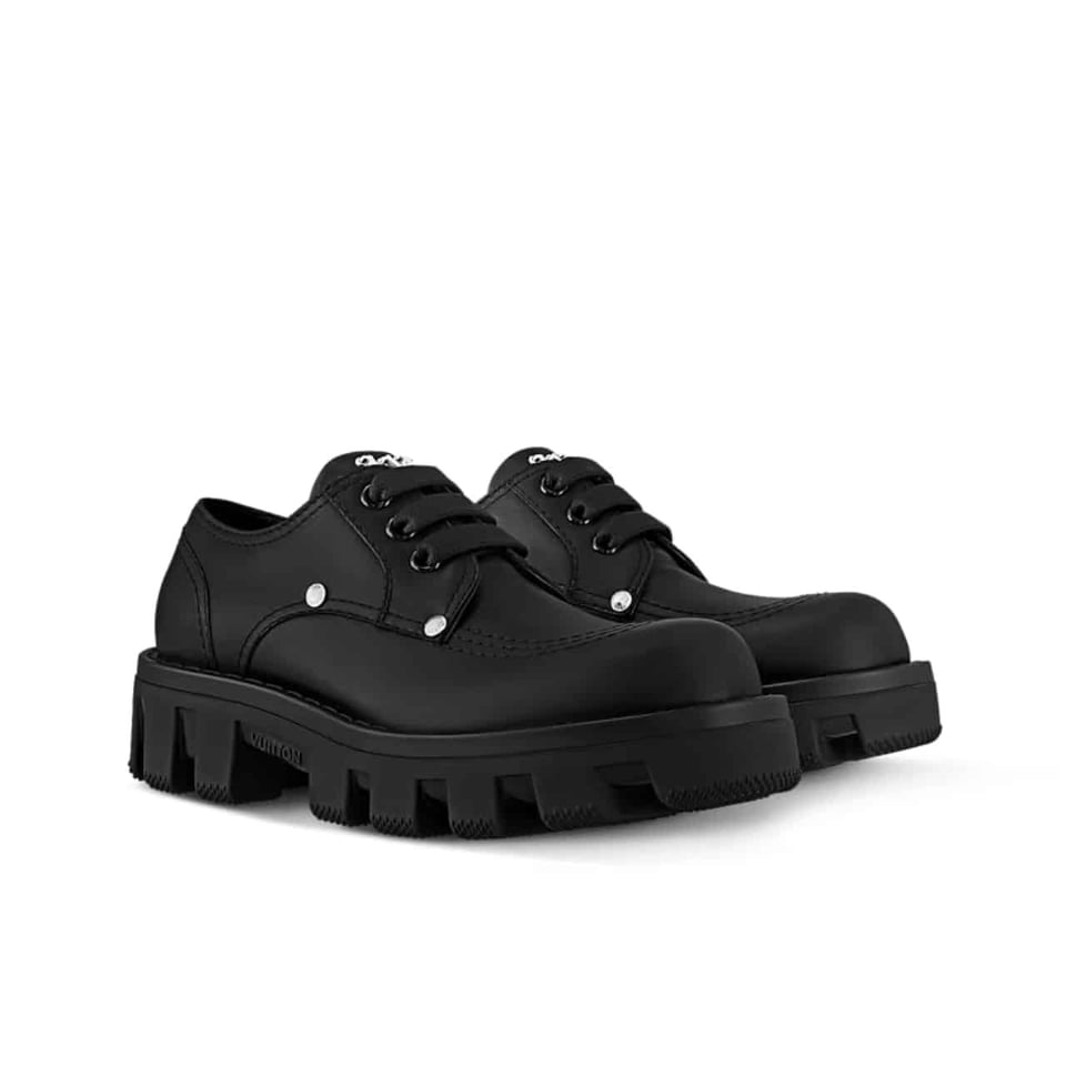 Louis Vuitton Lv Checker Derby Black 1Acn3J view 2