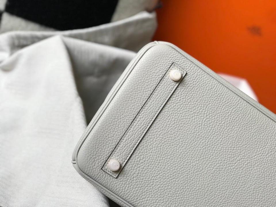 Hermes Birkin 35Cm Bag Cream Togo Gold Hardware view 7