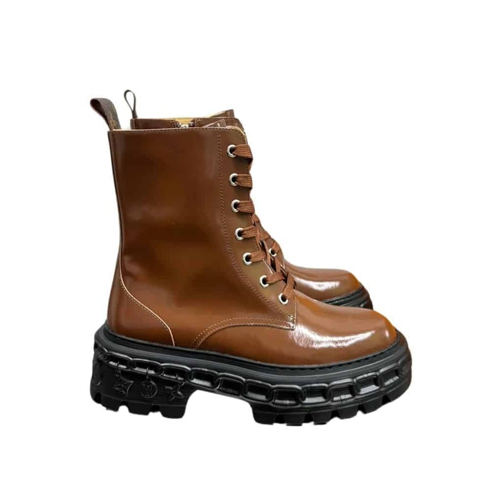 Louis Vuitton Lv Record Ranger Boot Brown view 2
