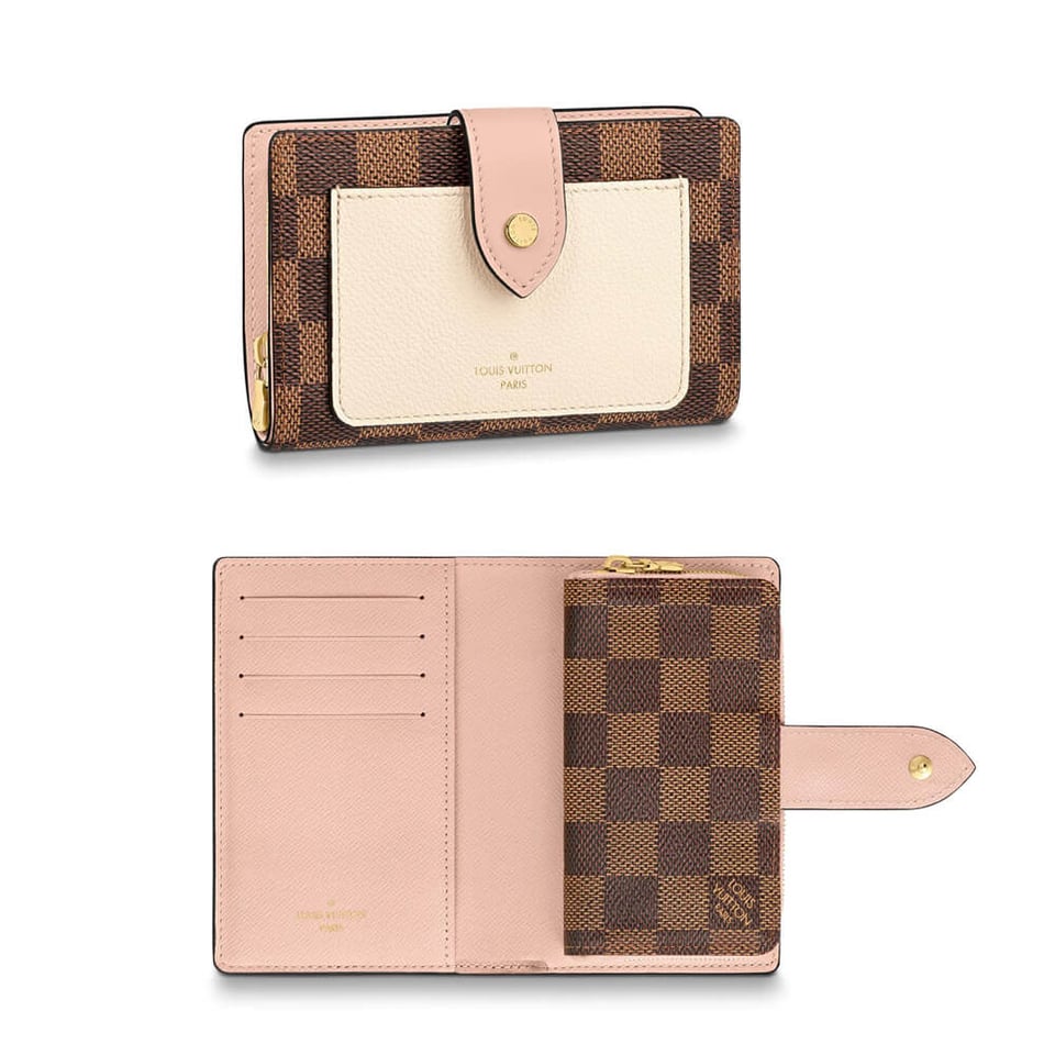 Louis Vuitton Damier Ebene Juliette Wallet Creme view 2
