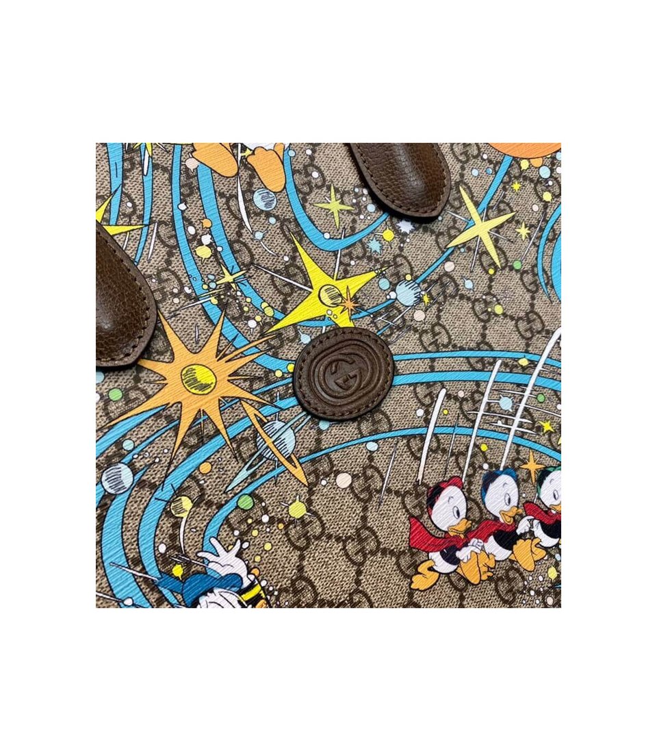 Disney x Gucci Donald Duck Tote Bag view 10
