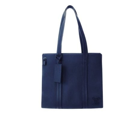 Louis Vuitton Aerogram Takeoff Tote Bag Blue 37Cm view 2