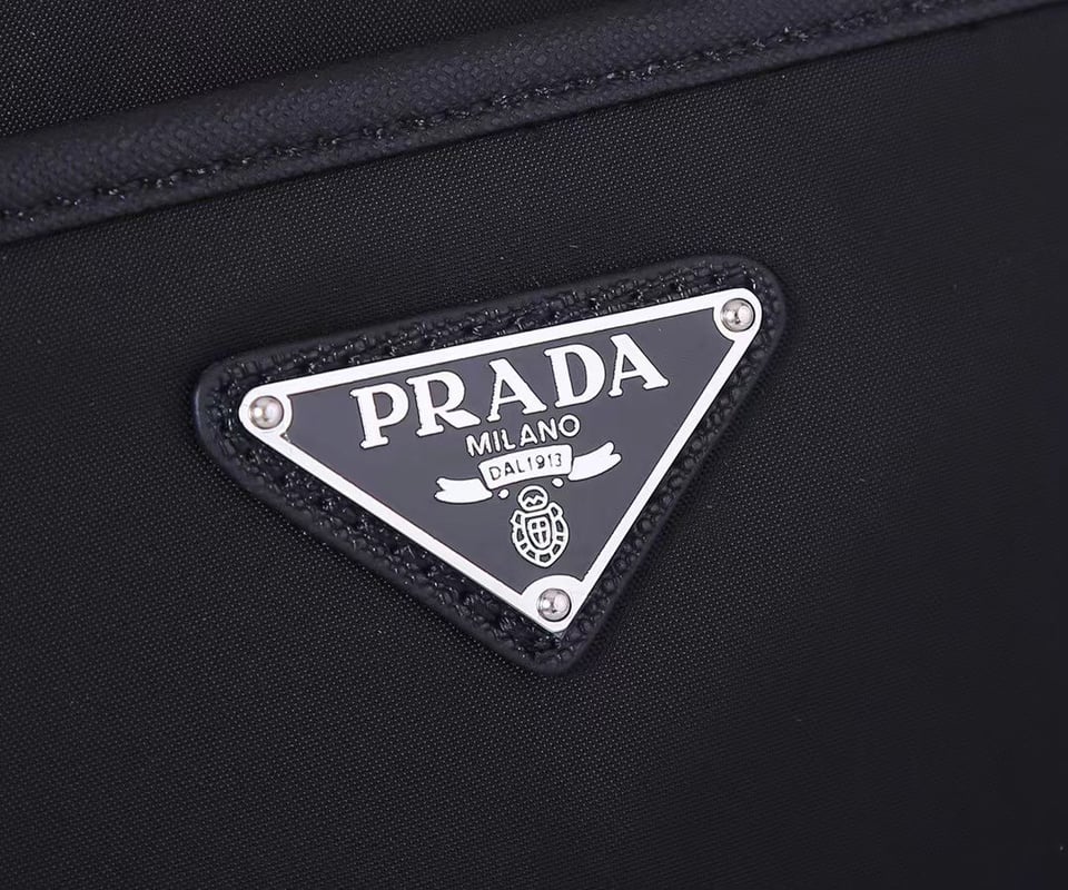 Prada Re-Nylon Shoulder Bag Black view 10