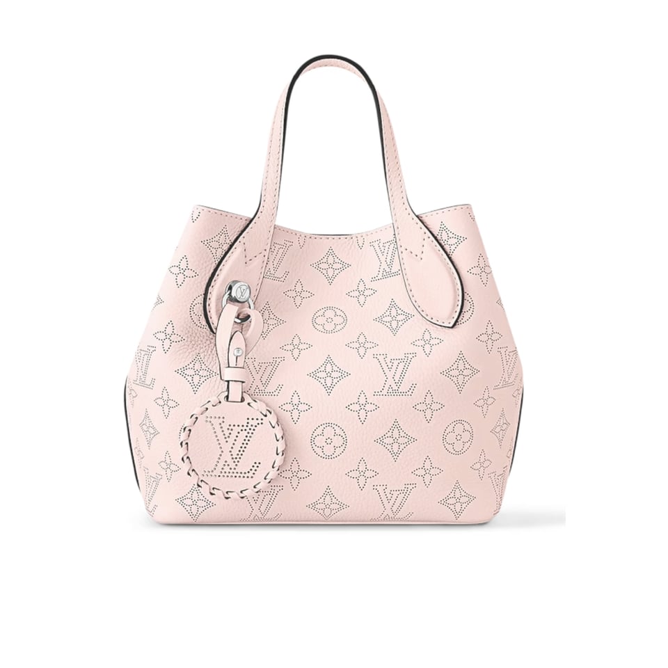 Louis Vuitton Blossom Mahina Calfskin Bag Light Pink 21Cm M23196