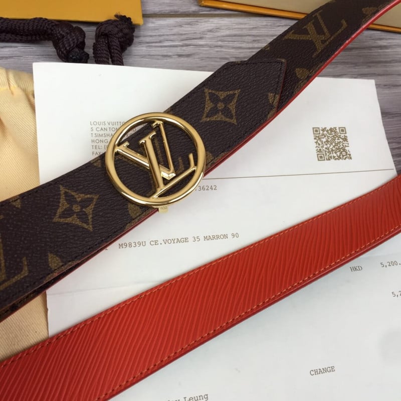 Louis Vuitton Circle 35mm Reversible Belt M9936V view 5