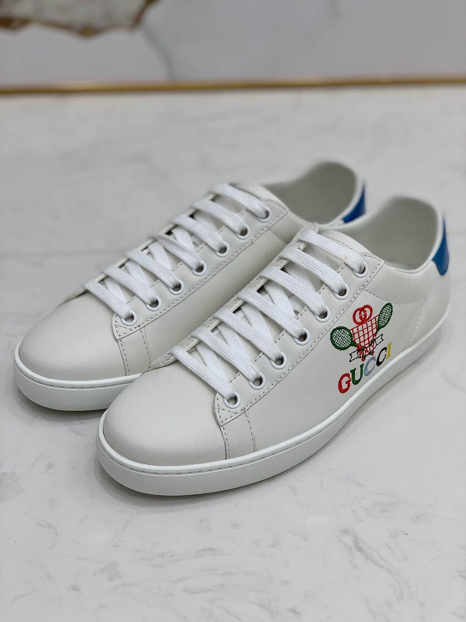 Gucci Ace Tennis ‘White’ 602684 Ayo70 9096 view 6