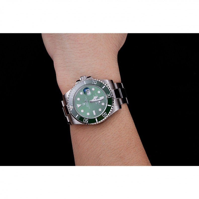 Rolex Submariner 41mm Green Dial 1454069 view 9