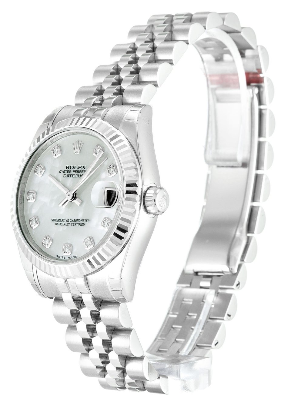 Rolex Lady-Datejust 31mm Mother of Pearl – White Dial 178274 view 3