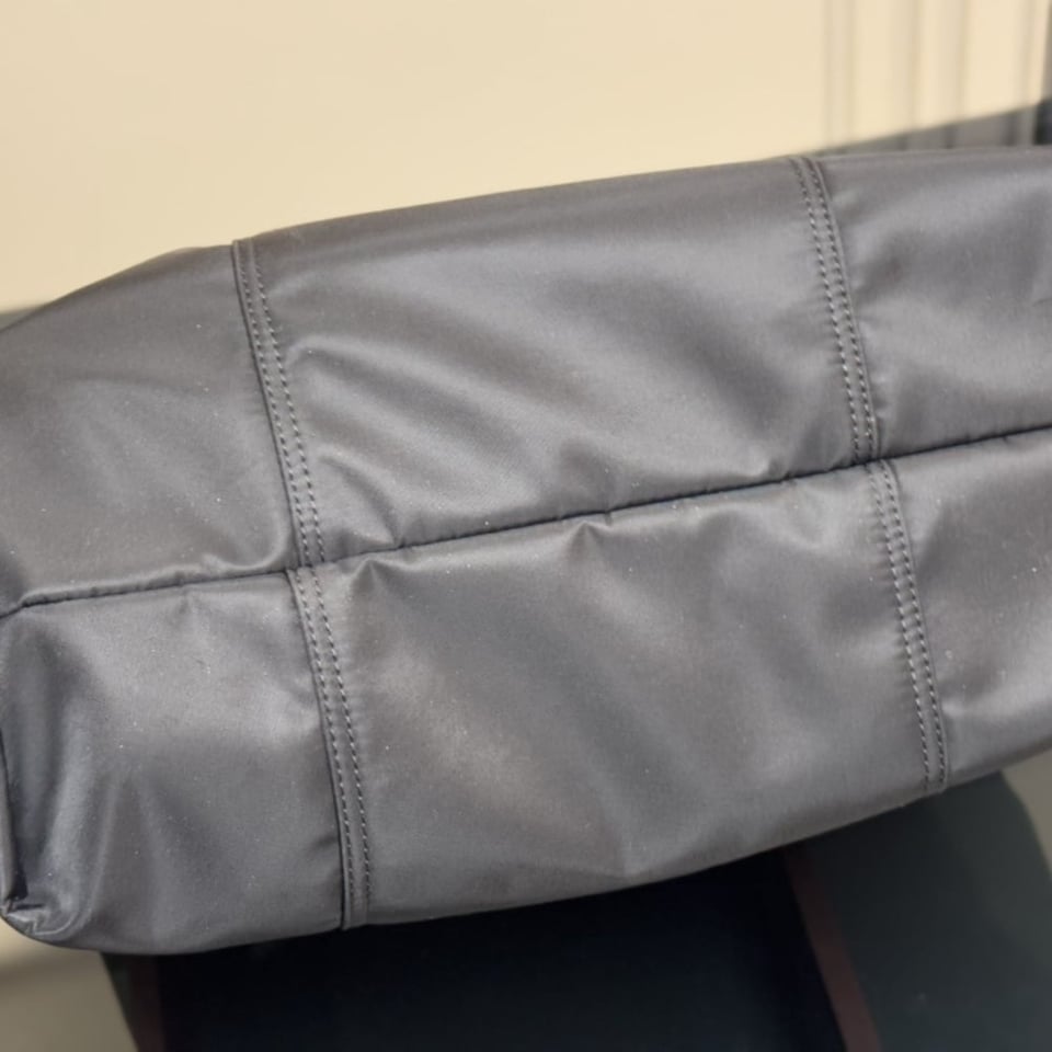 Prada Etiquette Tote Bag Black 38Cm view 5