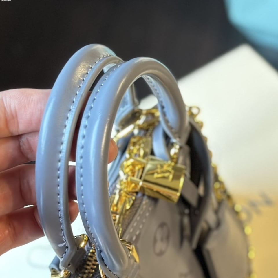 Louis Vuitton Alma Bb Gris Trianon 18Cm M12561 view 10