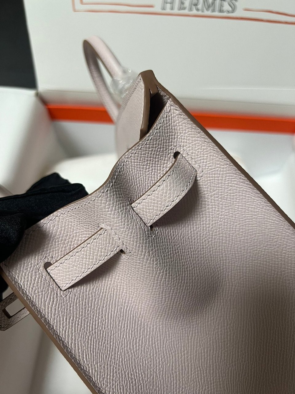 Hermes Birkin Sellier Light Pink Epsom Leather Gold Hardware view 10