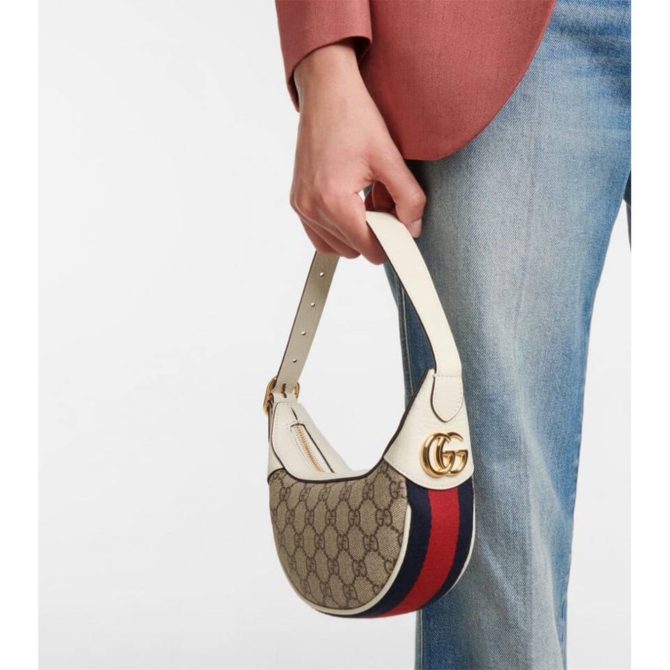 Gucci Ophidia GG Mini Bag White view 3