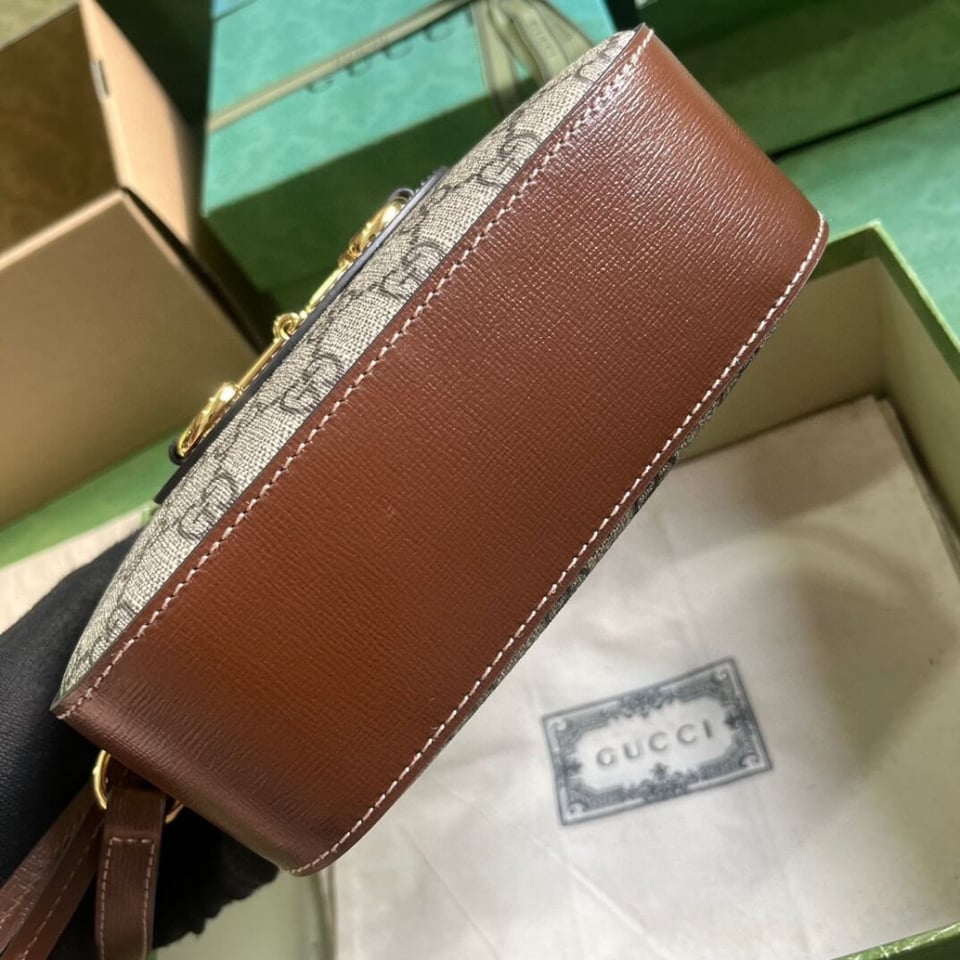 Gucci Horsebit 1955 Small Shoulder Bag view 10