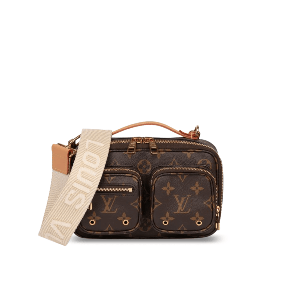 Louis Vuitton Utility Cross-Body Bag Brown 20cm view 2