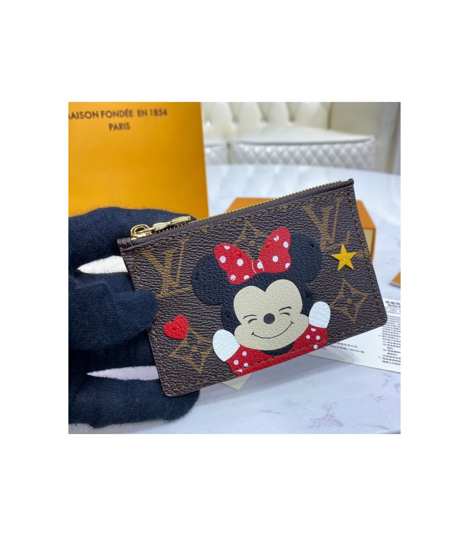 Louis Vuitton Minnie Mouse Coin &amp; Card Holder view 2