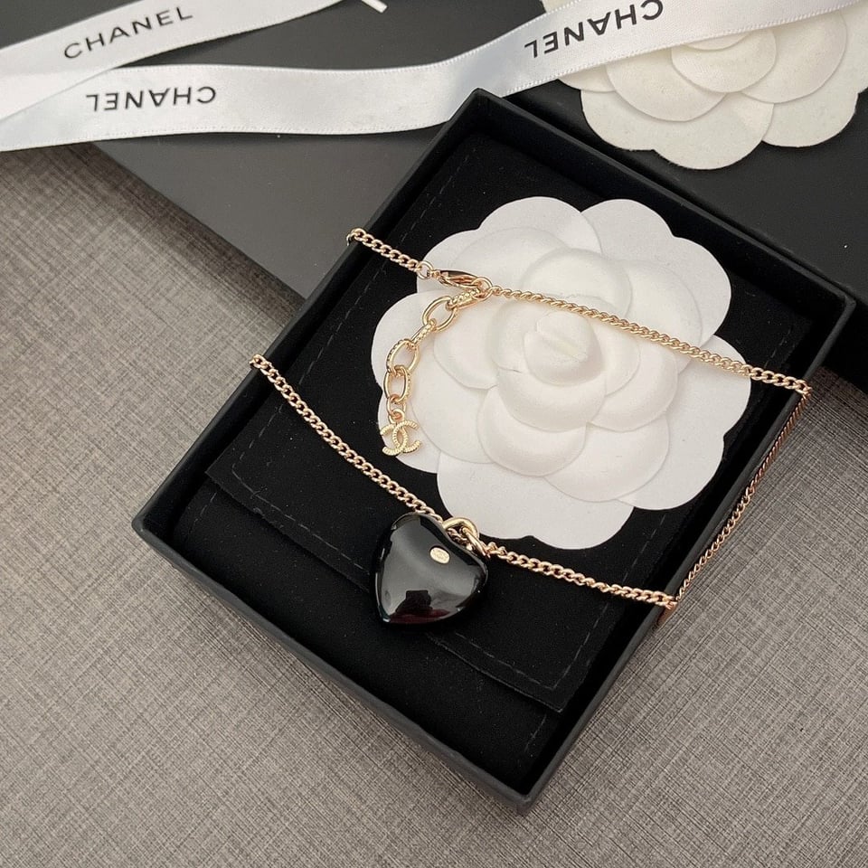 Chanel And Gold Metal Necklace Ab9463 B09327 Nk812 view 3