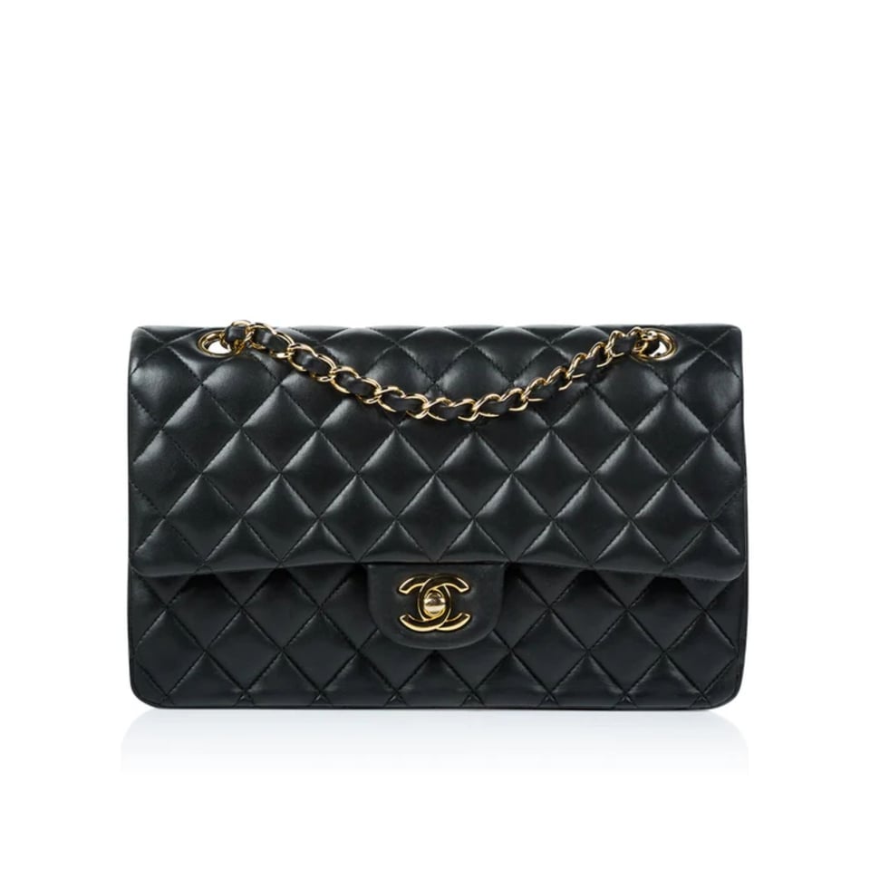 Chanel Lambskin Small Double Flap Bag 23cm view 2