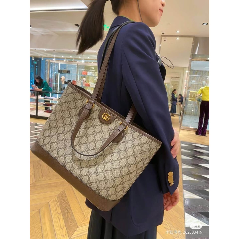 Gucci Ophidia GG Mini Tote Bag view 5