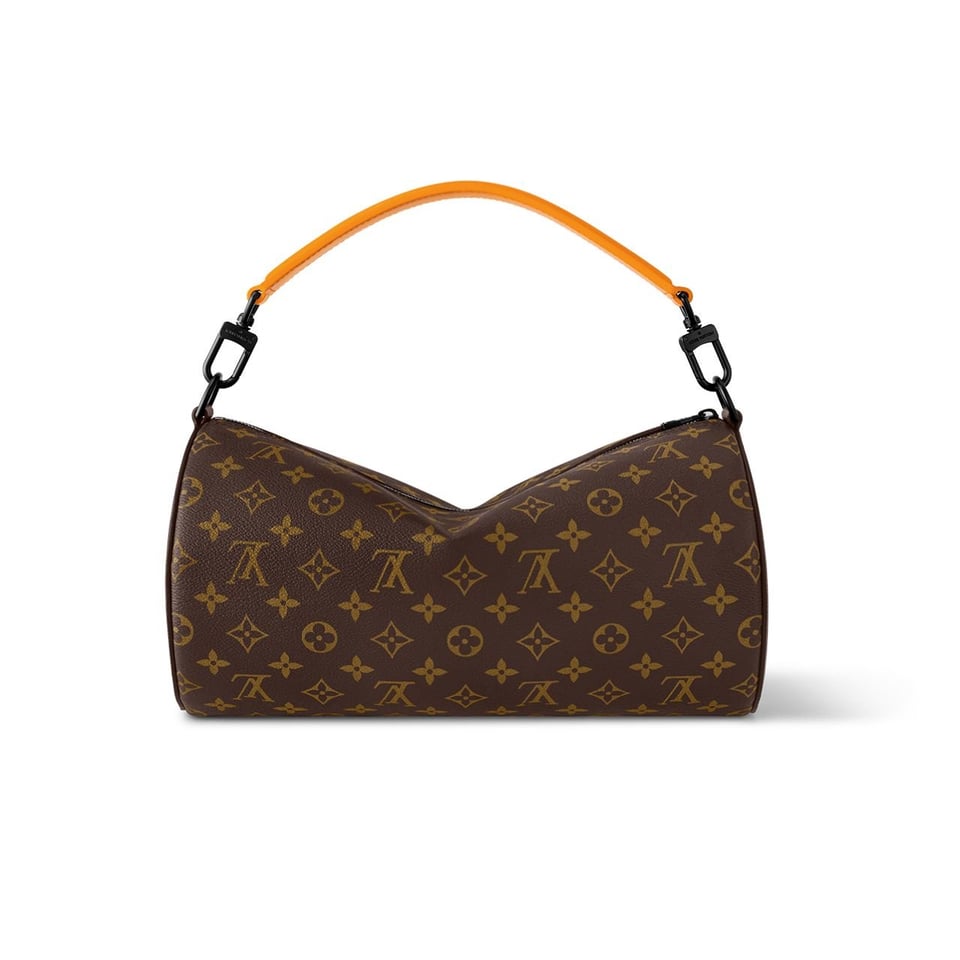 Louis Vuitton Soft Polochon Macassar Pm Monogram Canvas 31Cm M46691 view 2