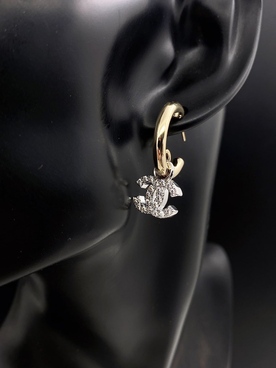 Chanel Pearls Cc Logo Earrings view 7