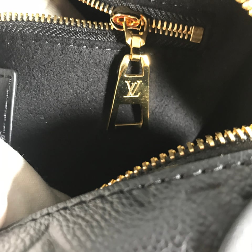 Louis Vuitton Petite Malle Souple 20Cm Black view 7