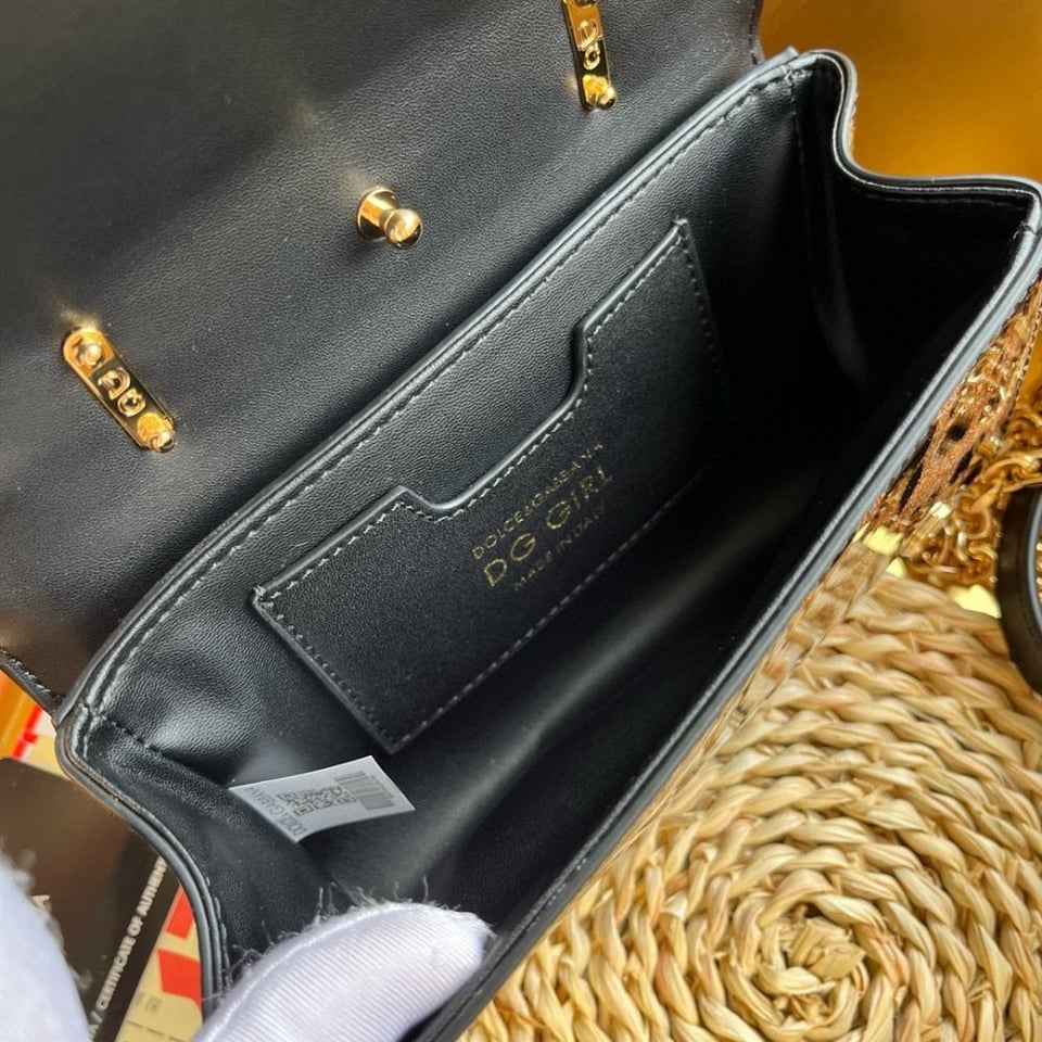 Dolce &amp; Gabbana Leopard Dolce Gabbana Devotion Bag 21cm view 8
